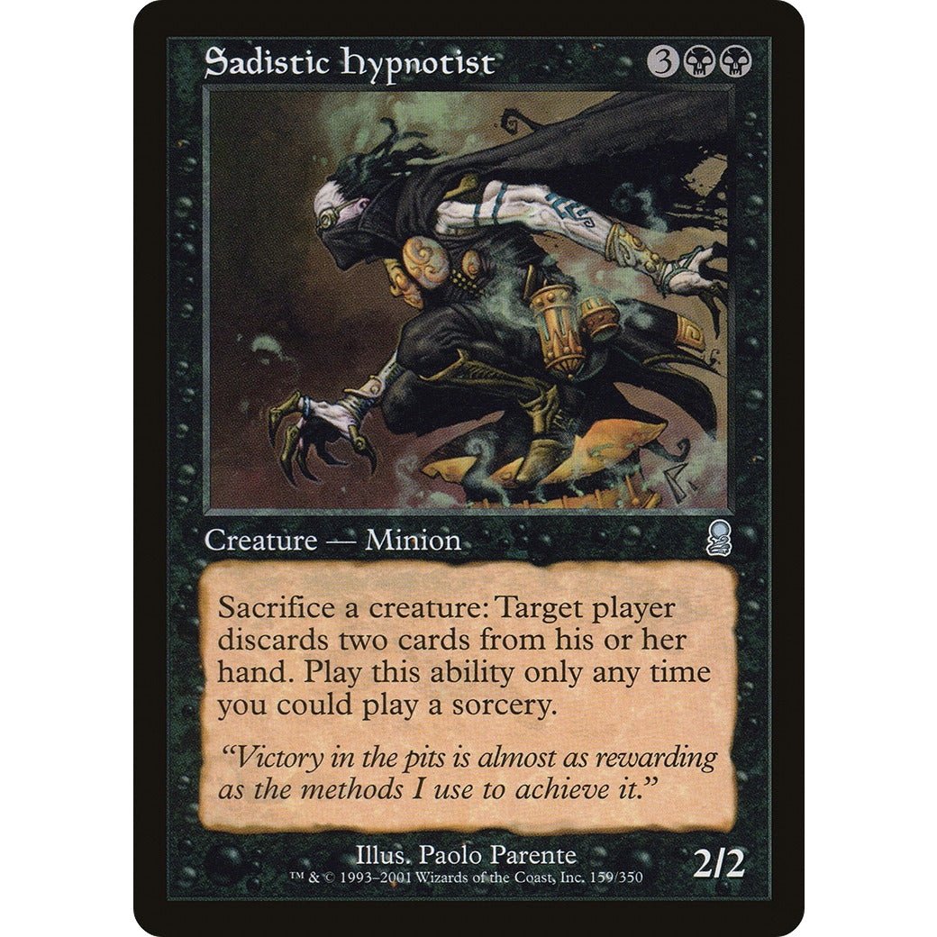 Sadistic Hypnotist (Mystery Booster) Light Play