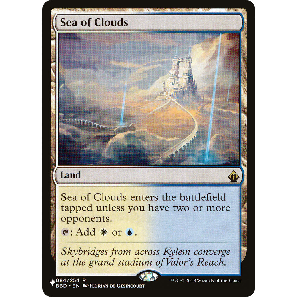 Sea of Clouds (The List) Light Play