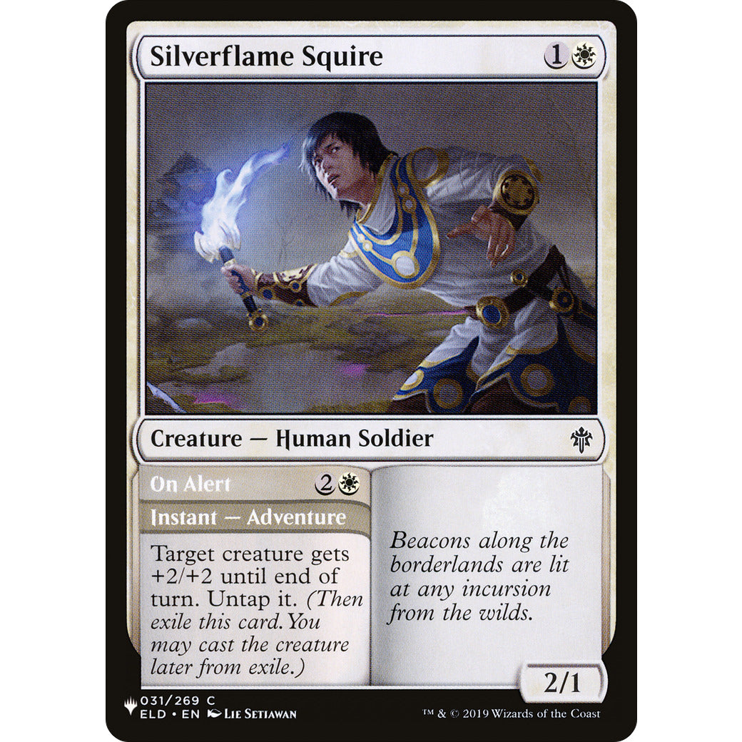 Silverflame Squire (The List) Near Mint