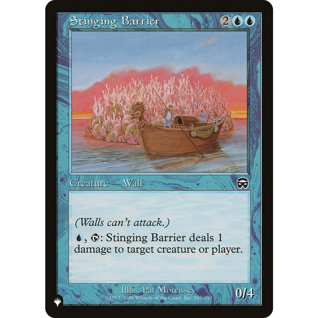 Stinging Barrier (The List) Near Mint