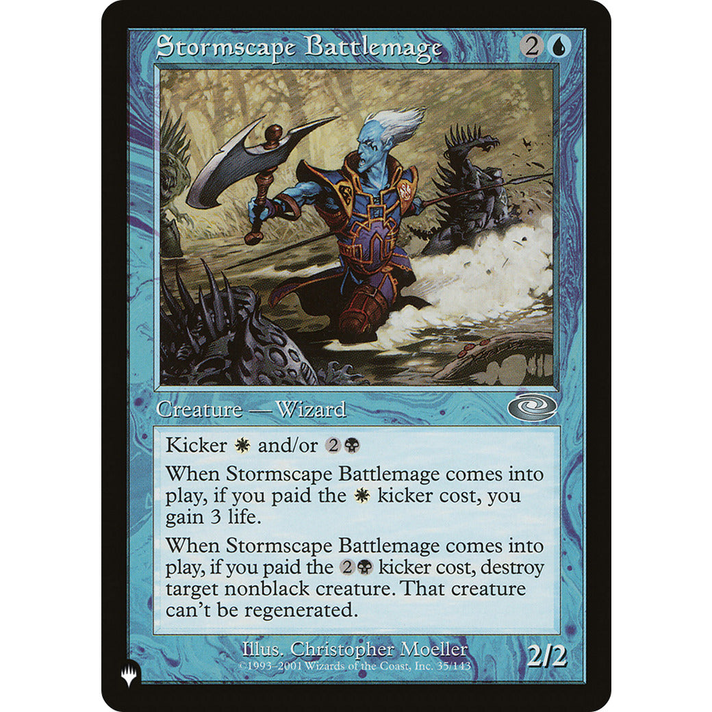 Stormscape Battlemage (The List) Light Play