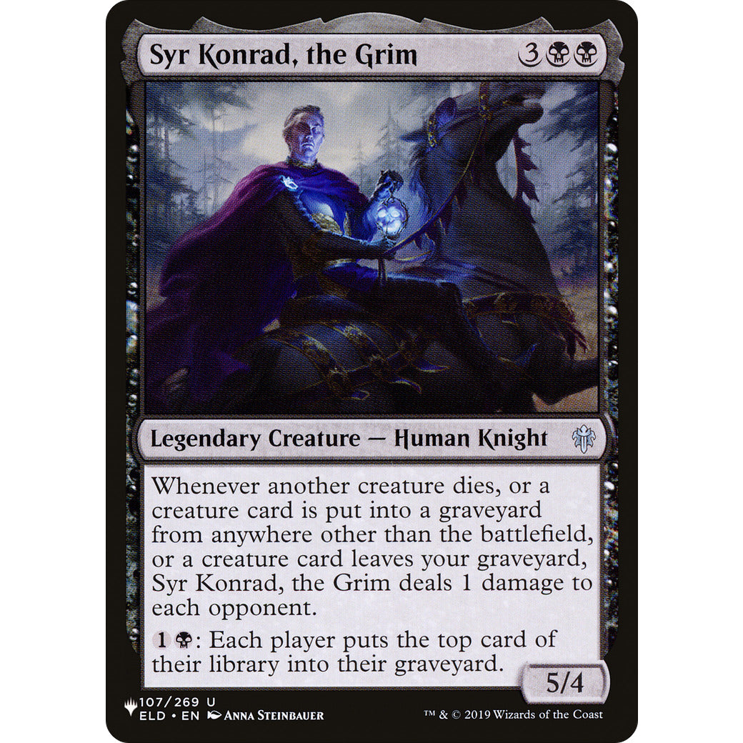 Syr Konrad, the Grim (The List) Near Mint
