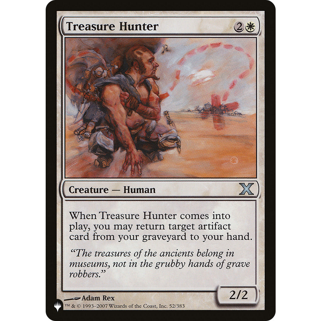 Treasure Hunter (The List) Light Play
