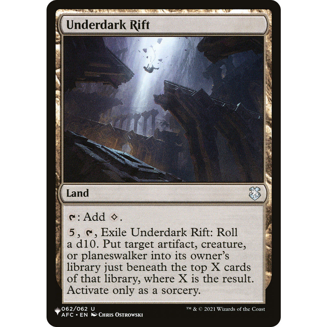 Underdark Rift (The List) Light Play