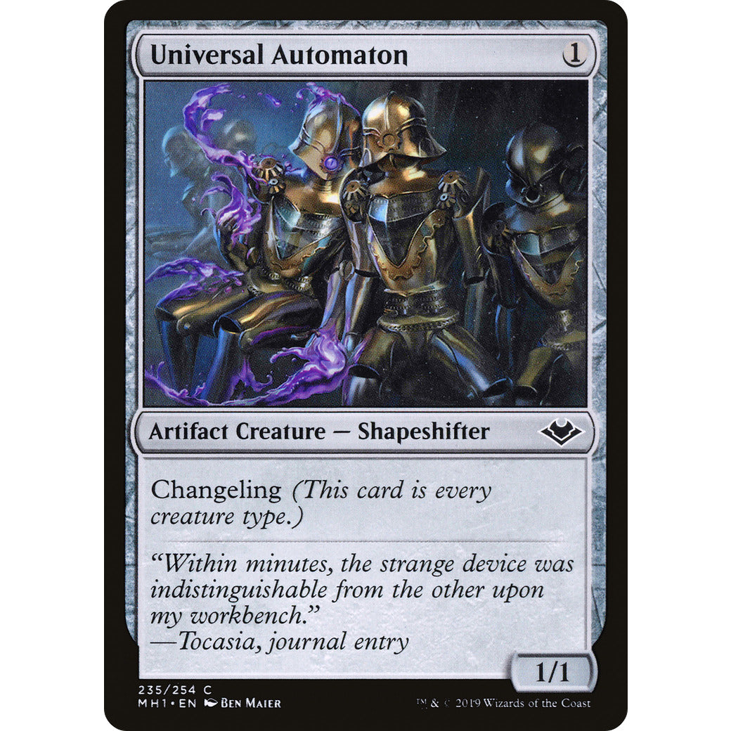 Universal Automaton (Mystery Booster) Light Play