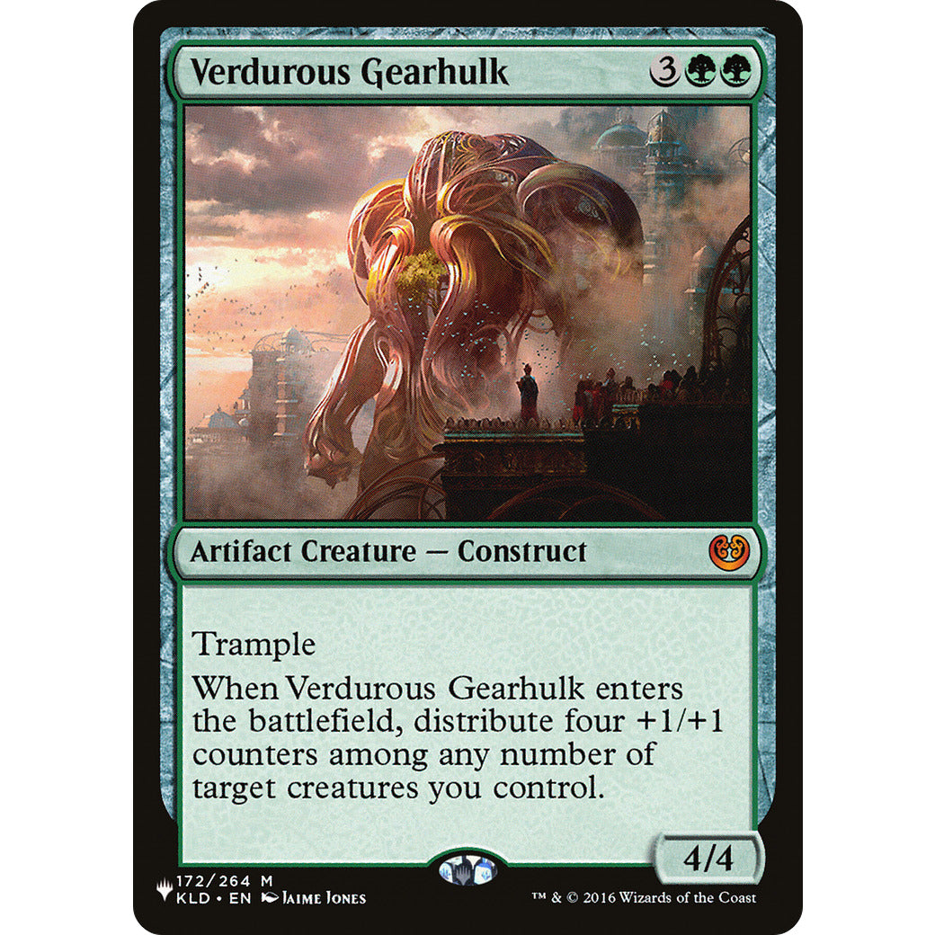 Verdurous Gearhulk (The List) Light Play