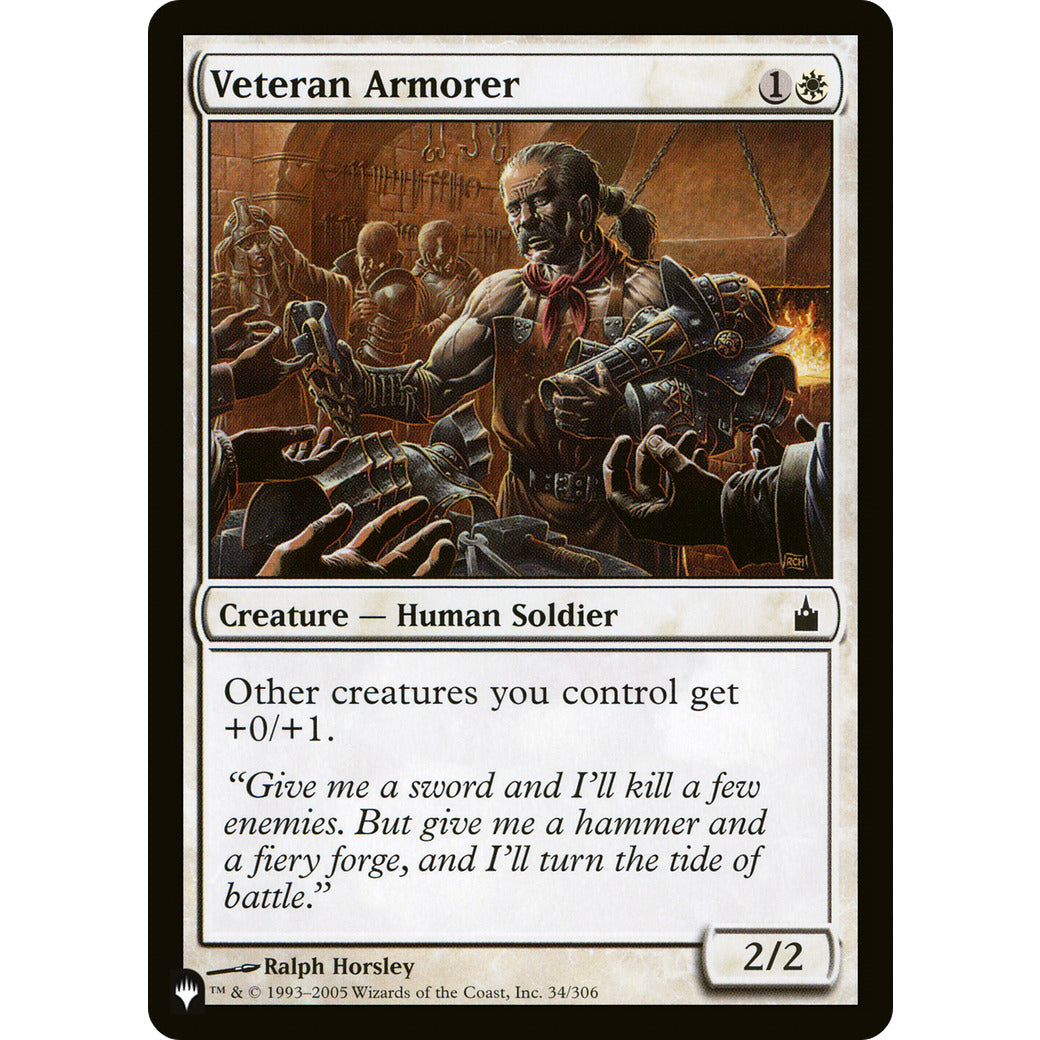 Veteran Armorer (The List) Near Mint