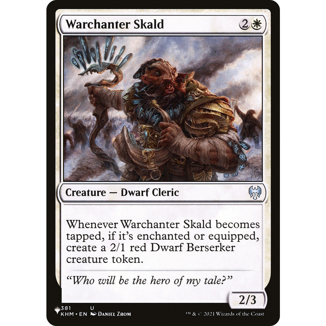 Warchanter Skald (The List) Light Play