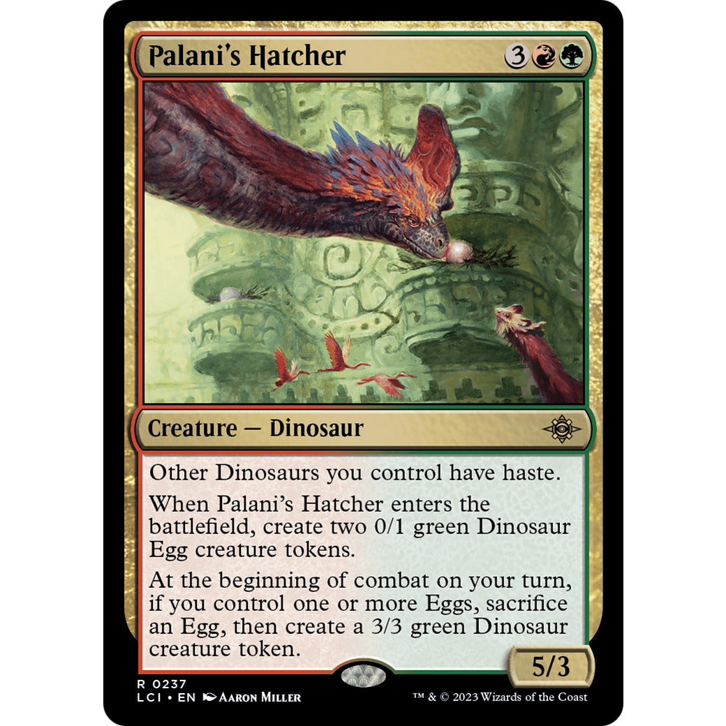 Palani's Hatcher (The Lost Caverns of Ixalan) Light Play