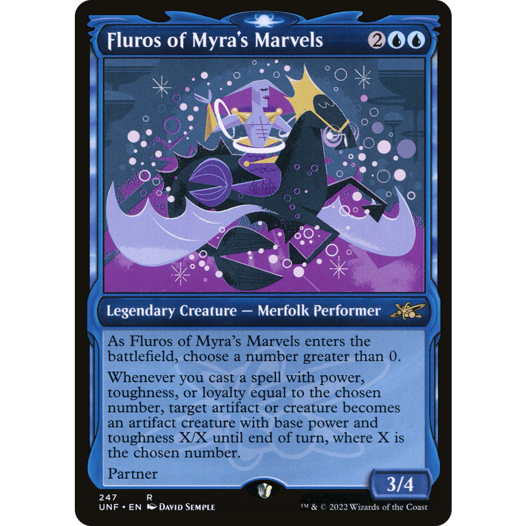 Fluros of Myra's Marvels (Showcase) (Unfinity) Light Play