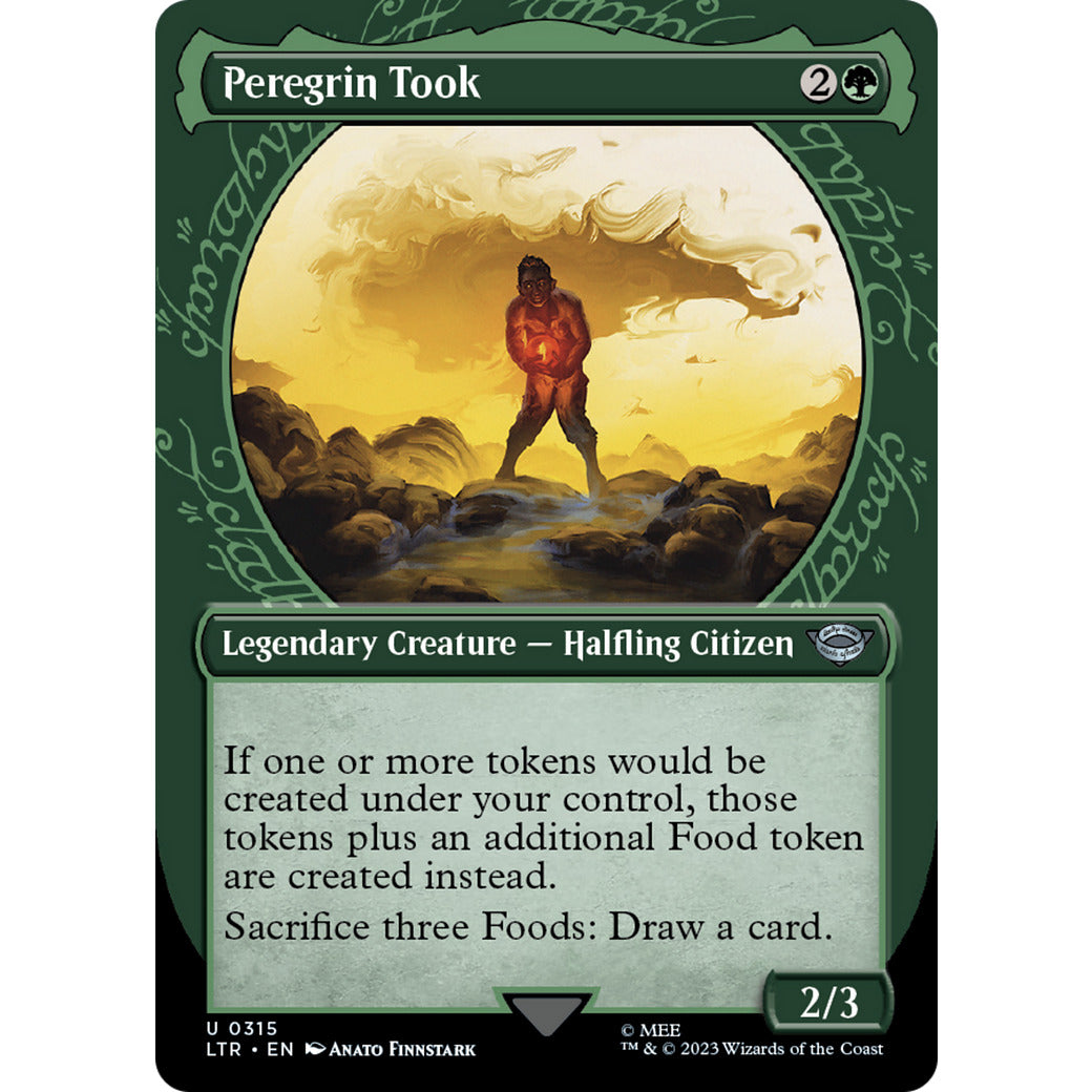 Peregrin Took (Showcase) (Universes Beyond: The Lord of the Rings: Tales of Middle-earth) Near Mint Foil