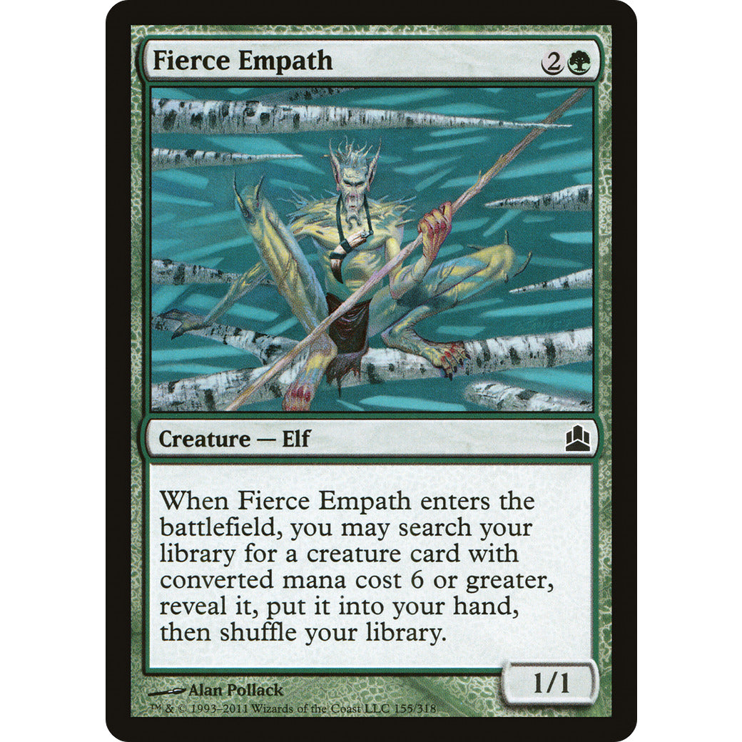 Fierce Empath (Commander) Light Play