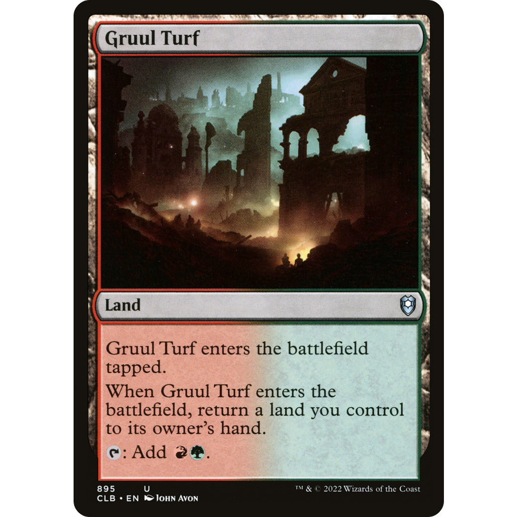 Gruul Turf (Commander) Light Play