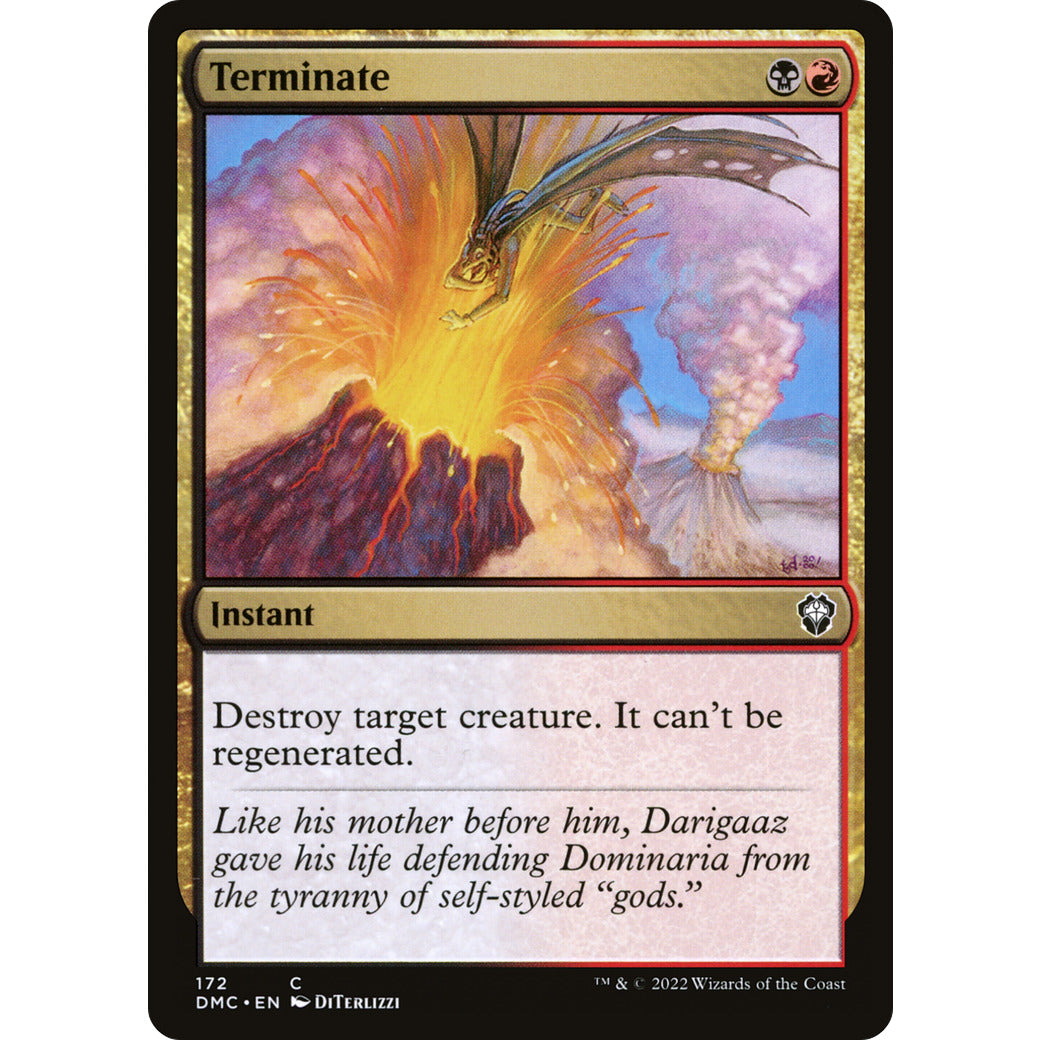 Terminate (Commander) Light Play