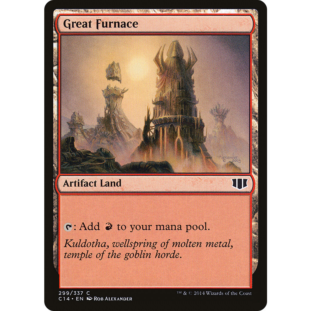Great Furnace (Commander 2014 Edition) Light Play