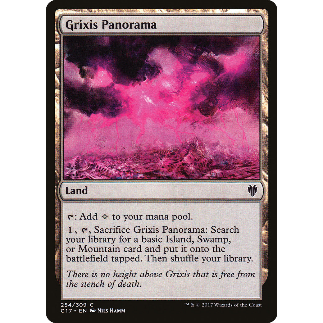 Grixis Panorama (Commander 2017) Light Play