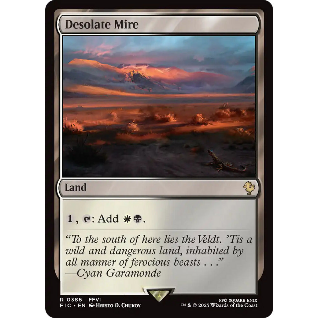 Desolate Mire (Commander: FINAL FANTASY) Light Play