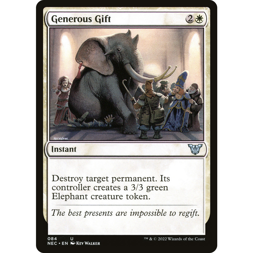 Generous Gift (Commander: Kamigawa: Neon Dynasty) Light Play