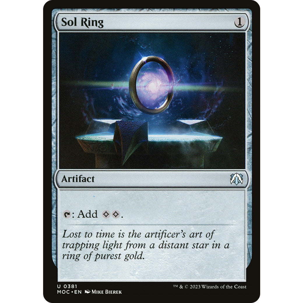Sol Ring (Commander: March of the Machine) Light Play