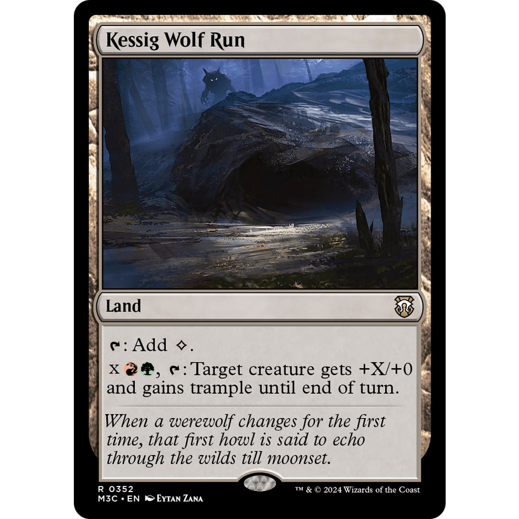 Kessig Wolf Run (Commander: Modern Horizons 3) Light Play