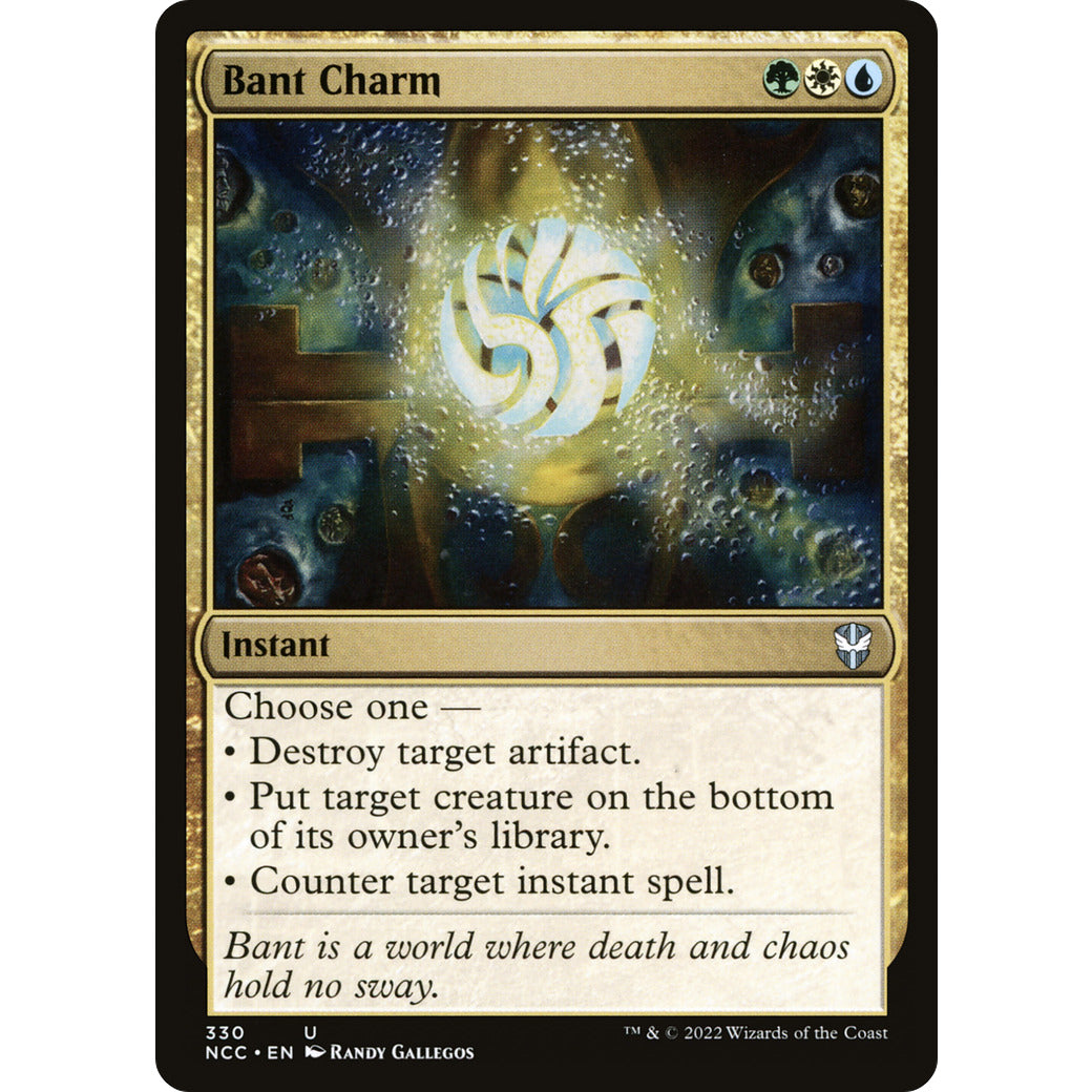 Bant Charm (Commander: Streets of New Capenna) Light Play