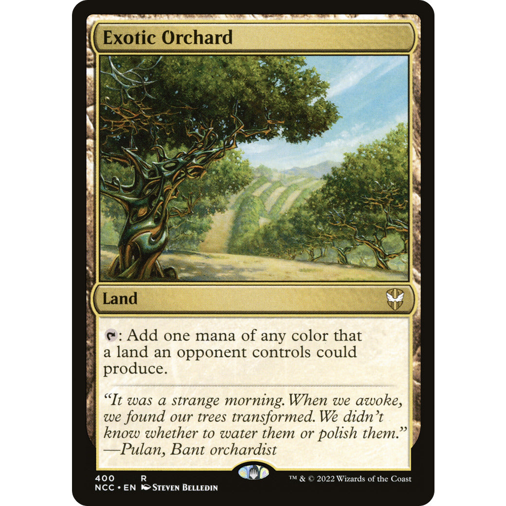 Exotic Orchard (Commander: Streets of New Capenna) Light Play