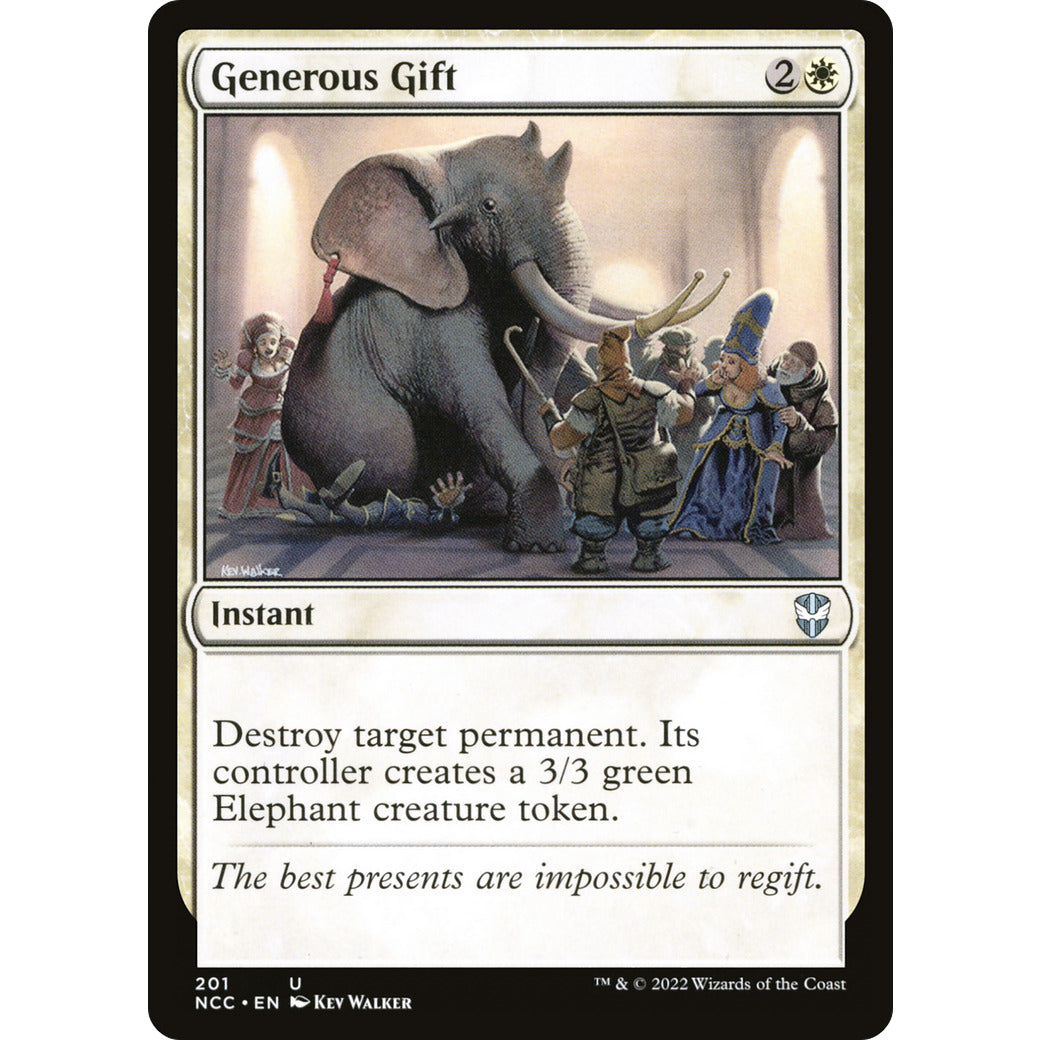 Generous Gift (Commander: Streets of New Capenna) Light Play