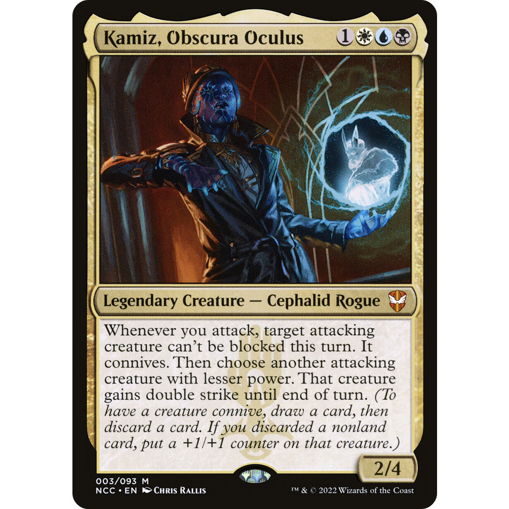 Kamiz, Obscura Oculus (Commander: Streets of New Capenna) Light Play