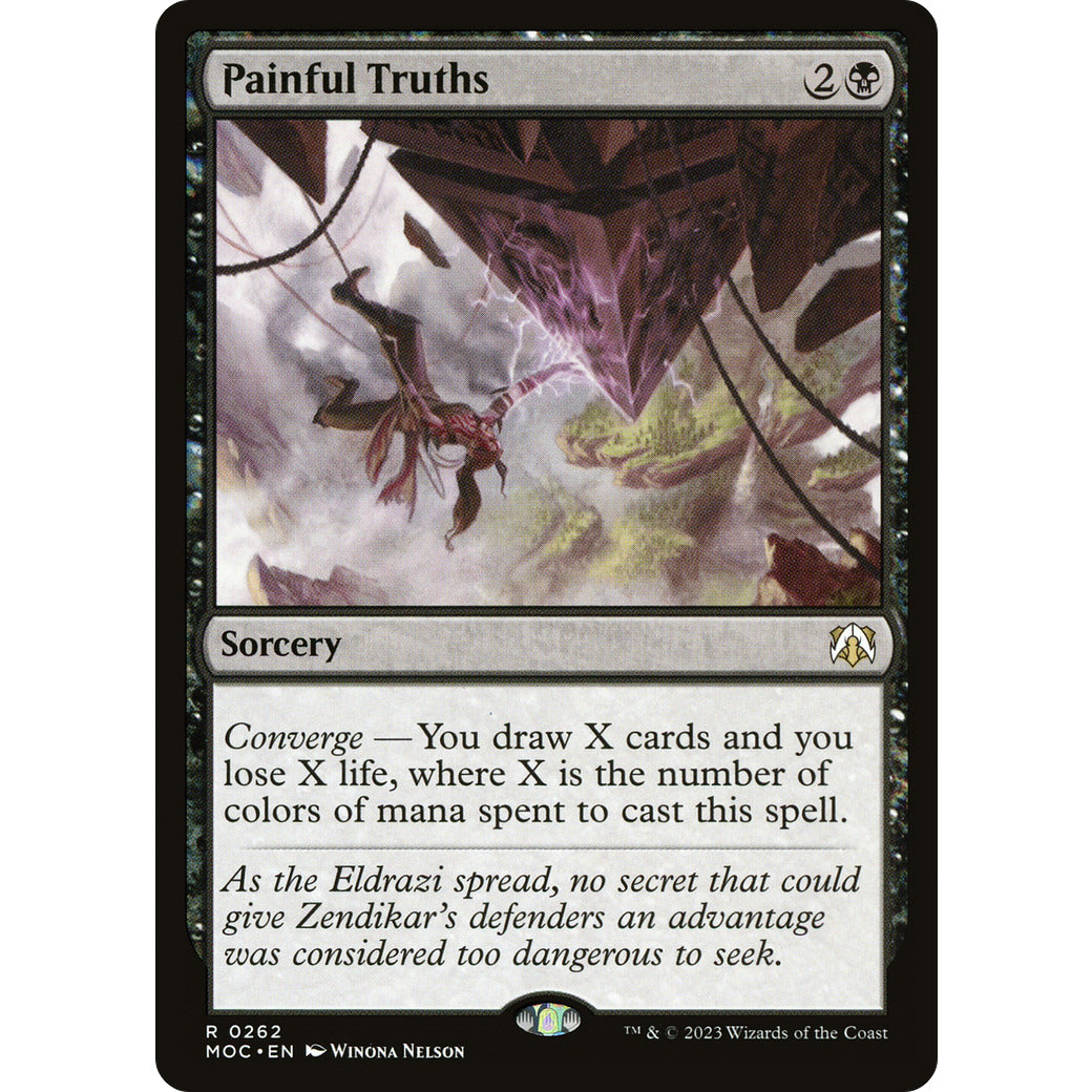 Painful Truths (Commander: Streets of New Capenna) Light Play