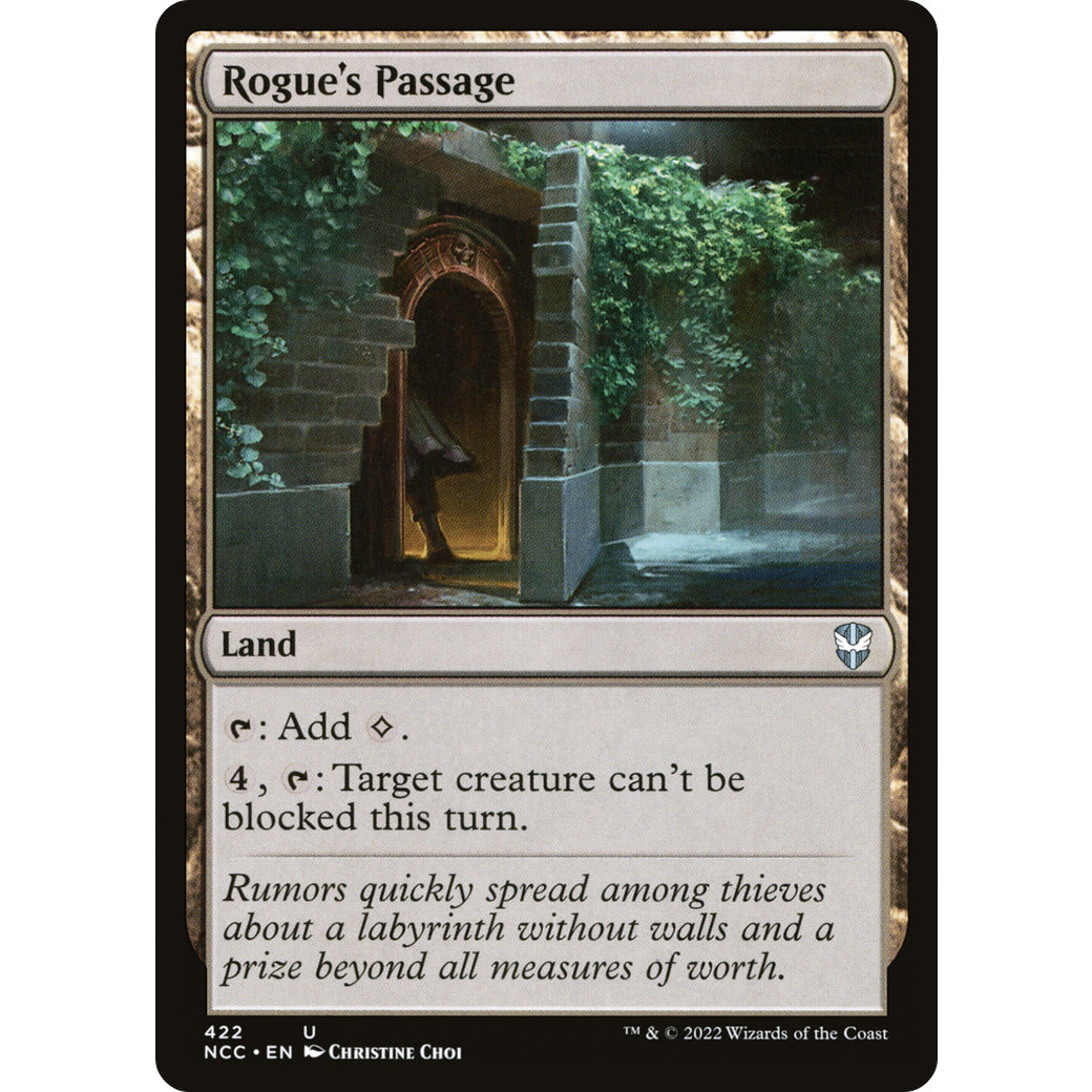 Rogue's Passage (Commander: Streets of New Capenna) Light Play