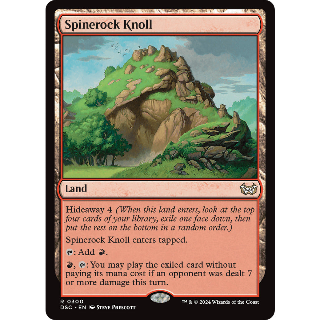 Spinerock Knoll (Commander: Streets of New Capenna) Light Play