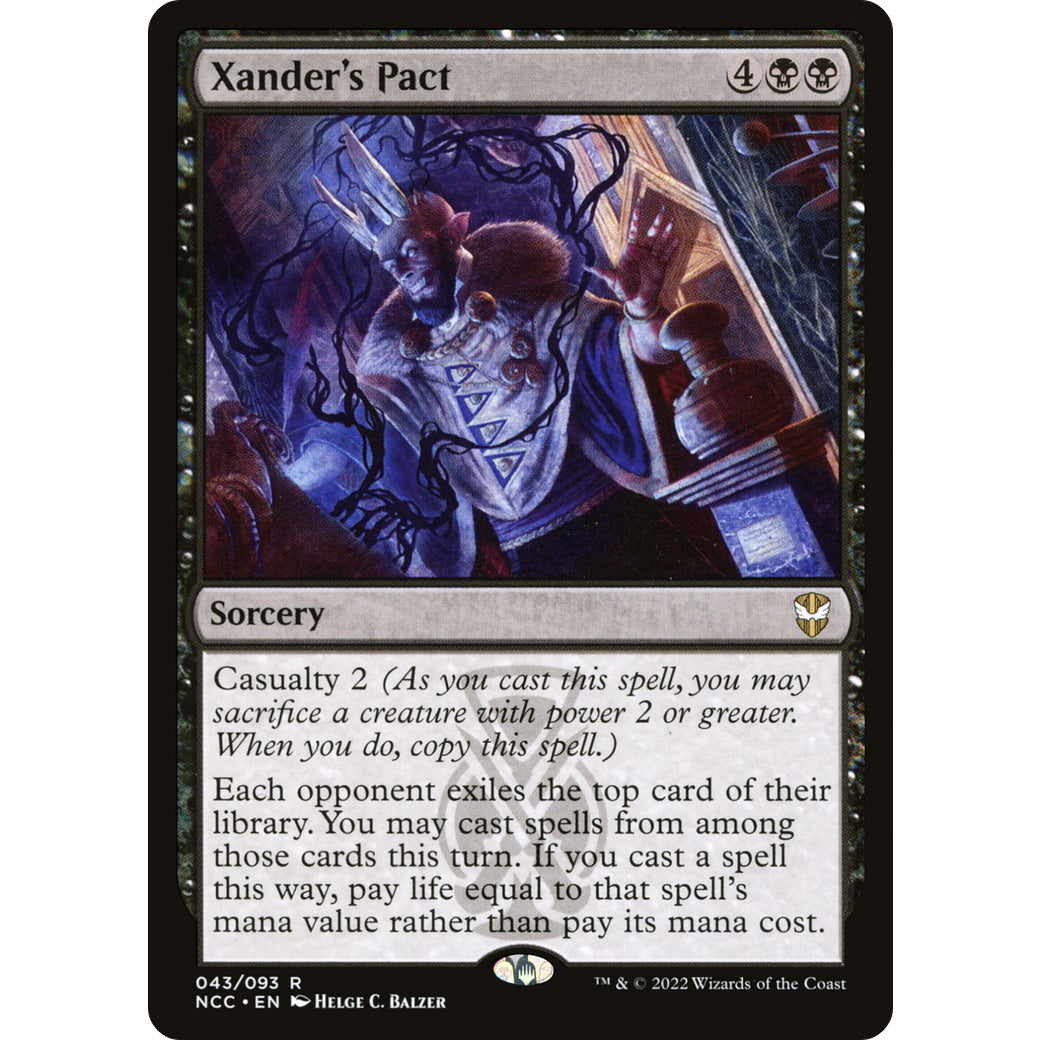 Xander's Pact (Commander: Streets of New Capenna) Light Play