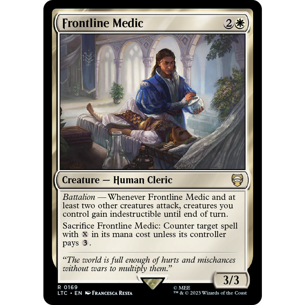 Frontline Medic (Commander: The Lord of the Rings: Tales of Middle-earth) Light Play