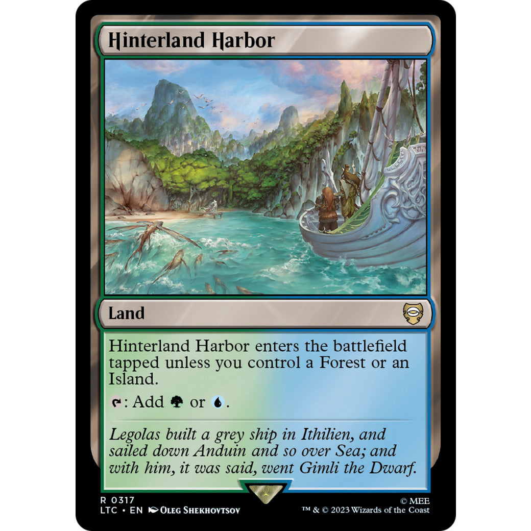 Hinterland Harbor (Commander: The Lord of the Rings: Tales of Middle-earth) Light Play