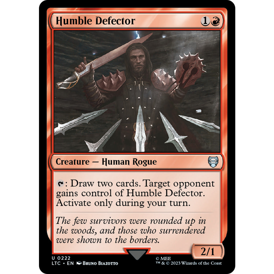 Humble Defector (Commander: The Lord of the Rings: Tales of Middle-earth) Light Play