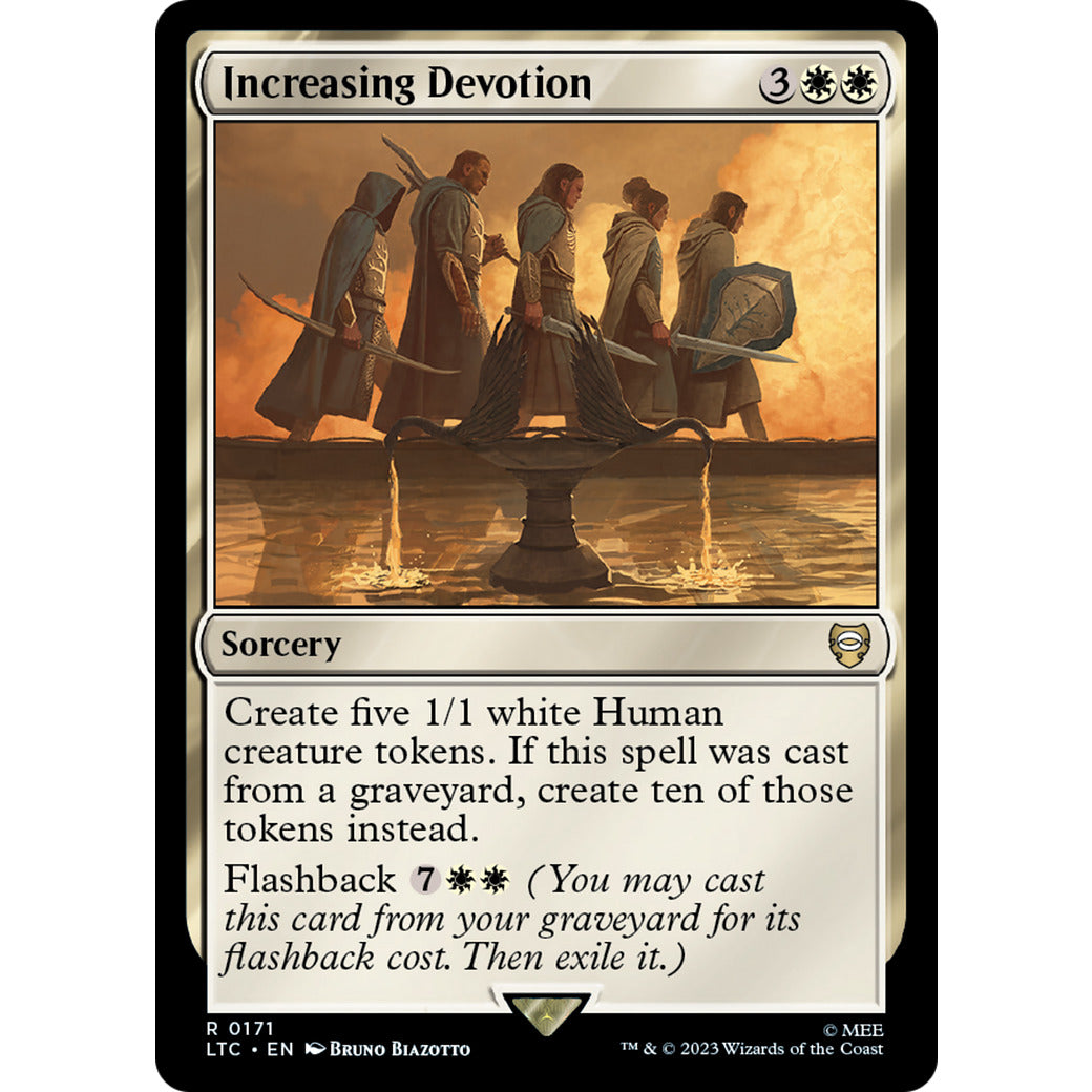 Increasing Devotion (Commander: The Lord of the Rings: Tales of Middle-earth) Light Play