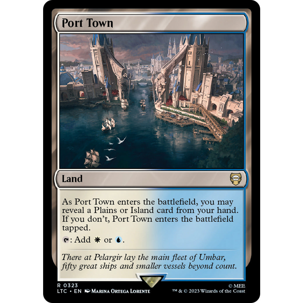 Port Town (Commander: The Lord of the Rings: Tales of Middle-earth) Light Play