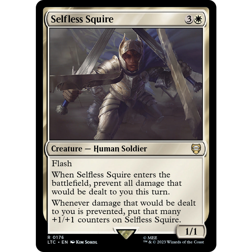 Selfless Squire (Commander: The Lord of the Rings: Tales of Middle-earth) Light Play