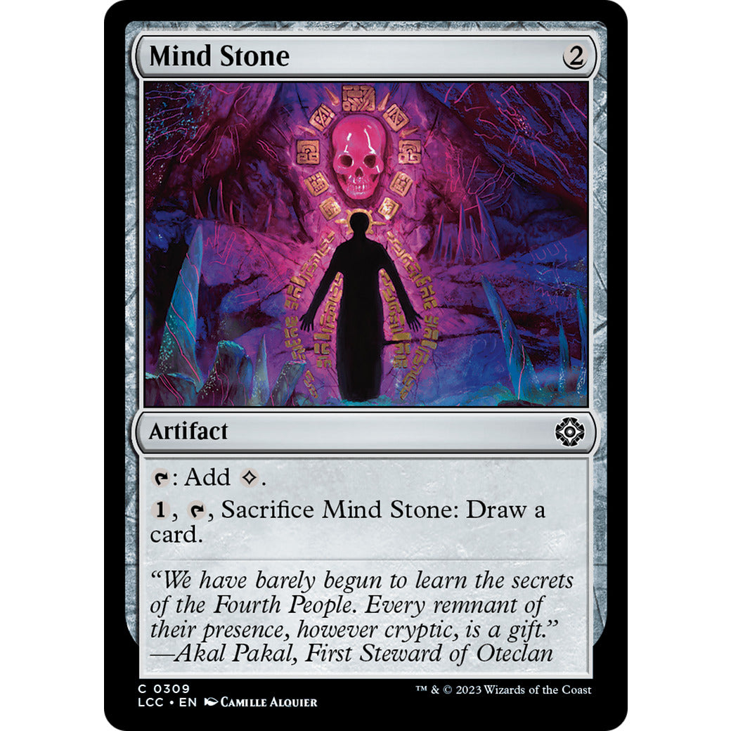 Mind Stone (Commander: The Lost Caverns of Ixalan) Light Play