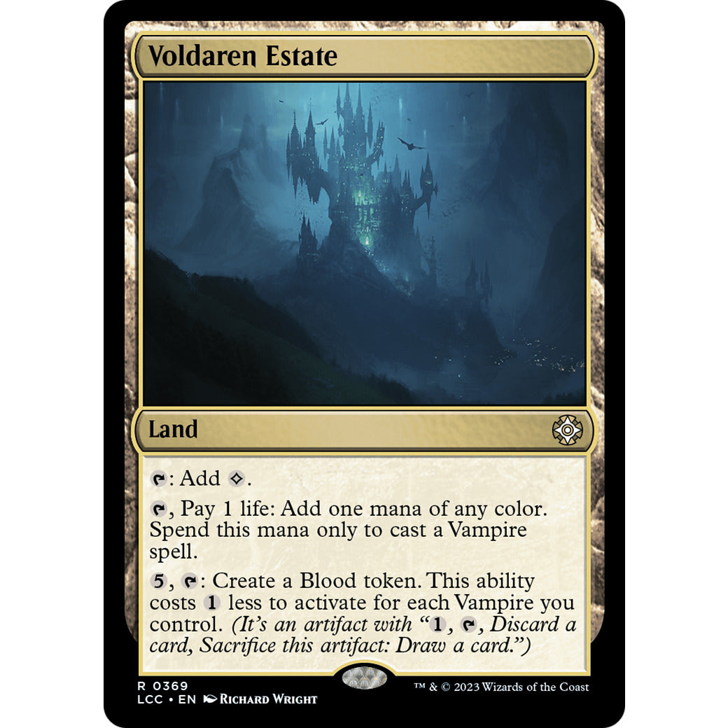 Voldaren Estate (Commander: The Lost Caverns of Ixalan) Light Play