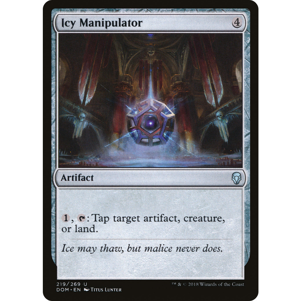 Icy Manipulator (Dominaria) Light Play Foil