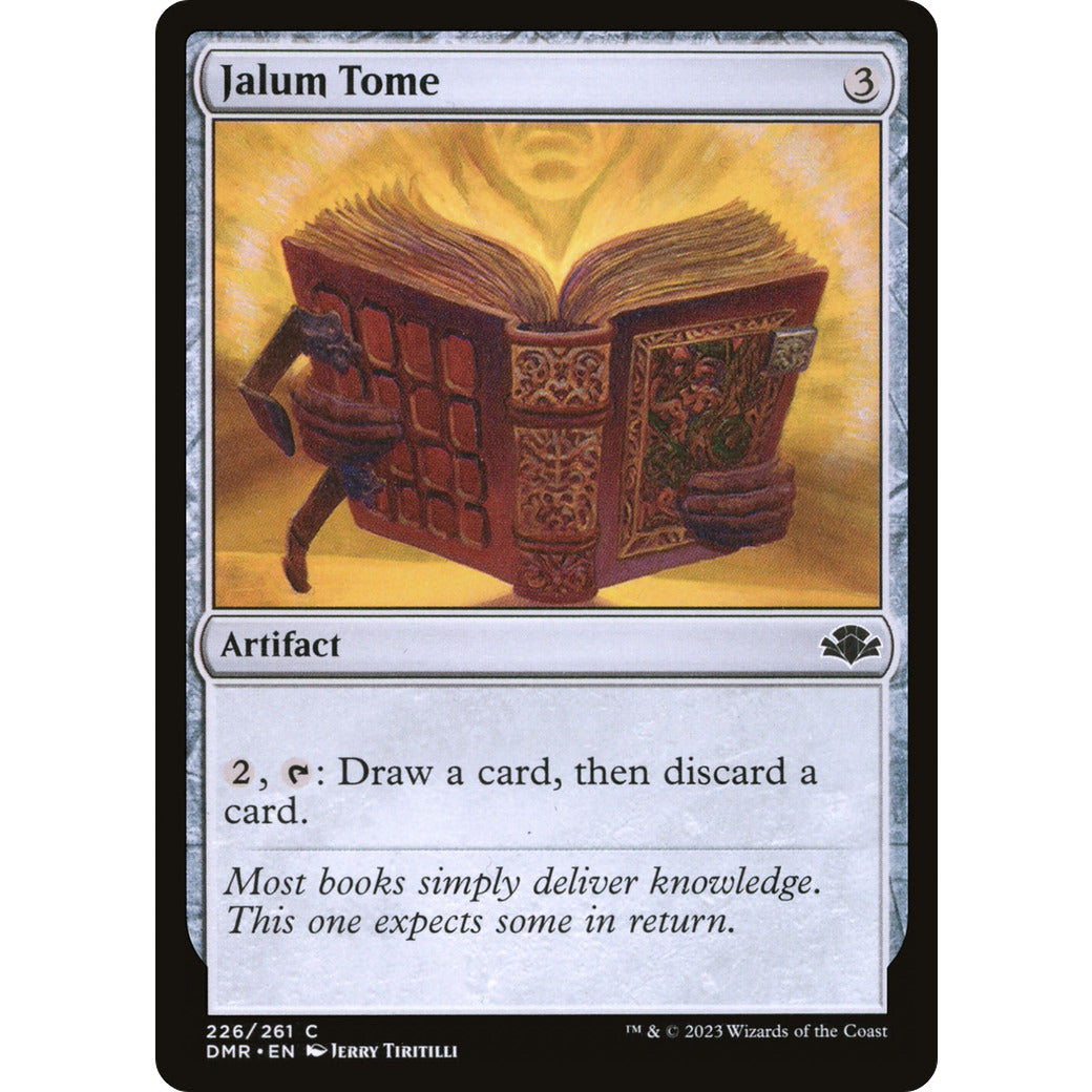 Jalum Tome (Dominaria Remastered) Near Mint Foil
