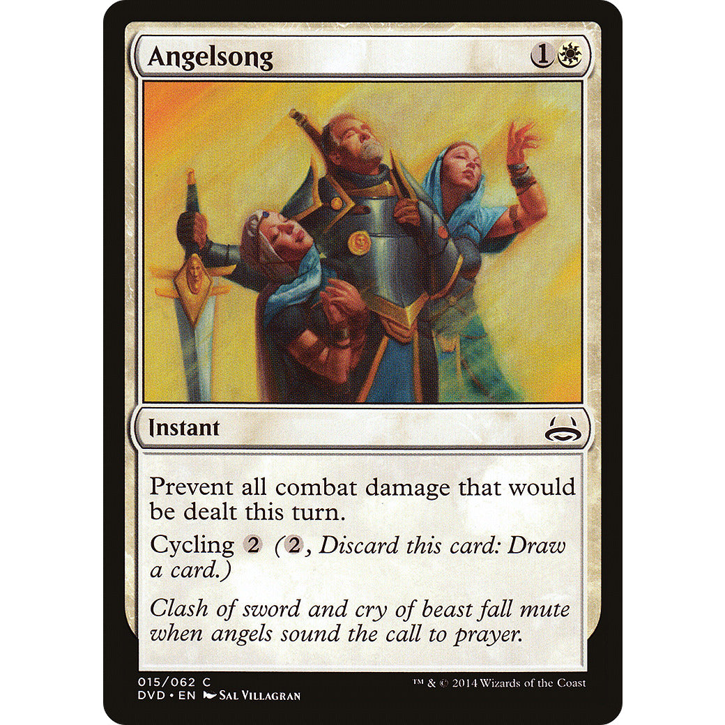 Angelsong (Duel Decks: Anthology) Light Play