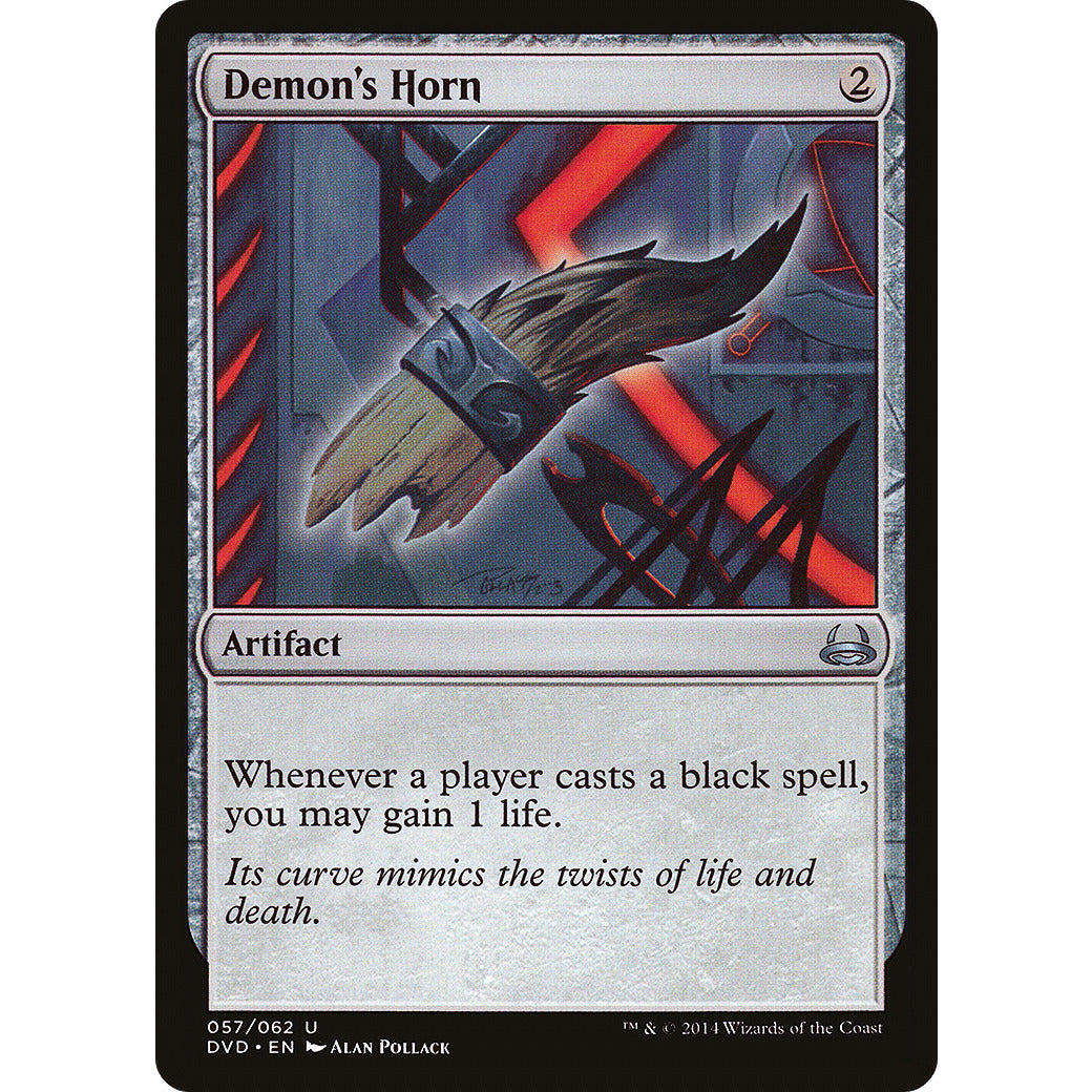 Demon's Horn (Duel Decks: Anthology) Light Play