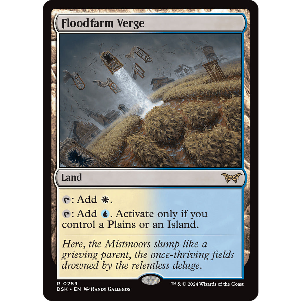 Floodfarm Verge (Duskmourn: House of Horror) Near Mint