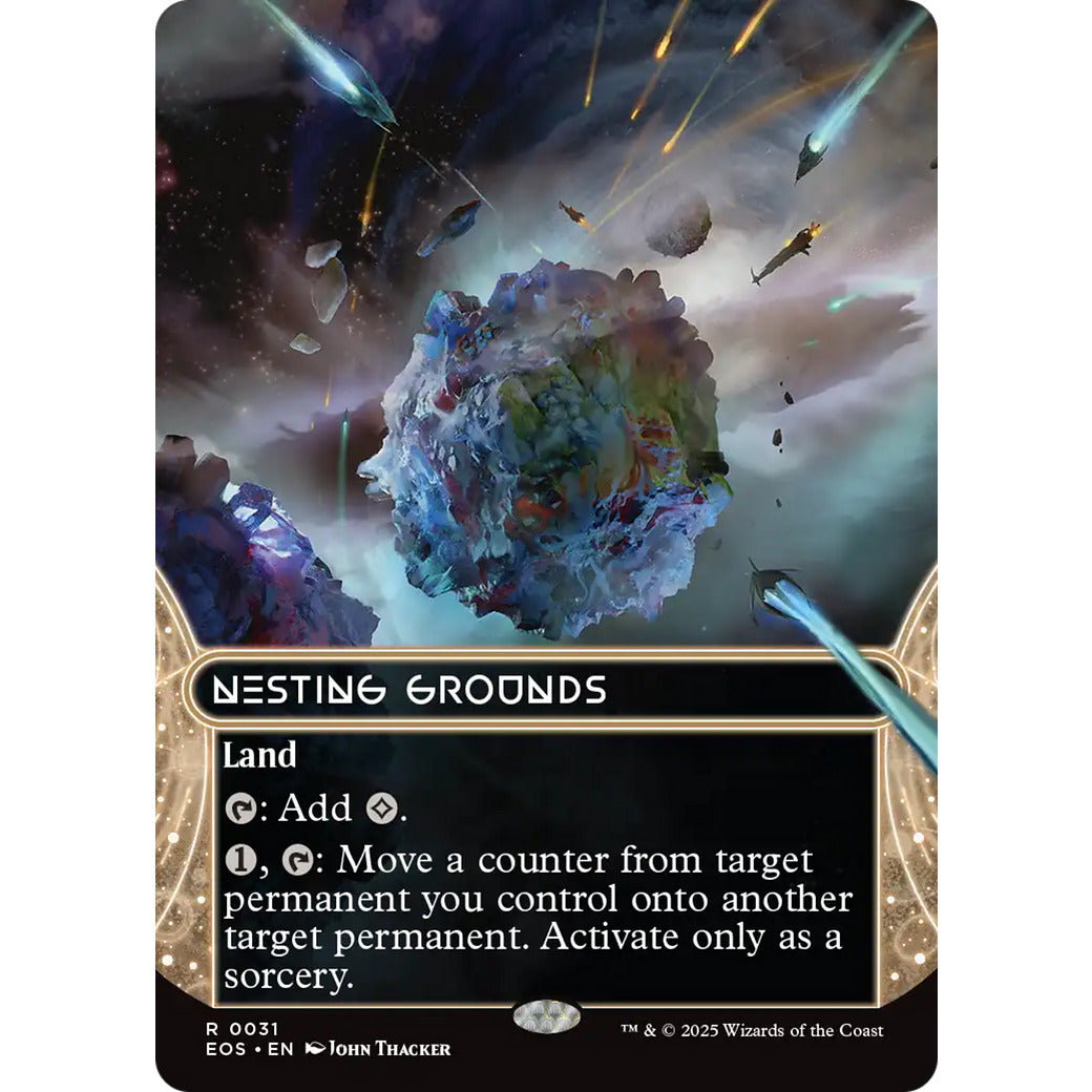 Nesting Grounds (0031) (Borderless) (Stellar Sights) Near Mint