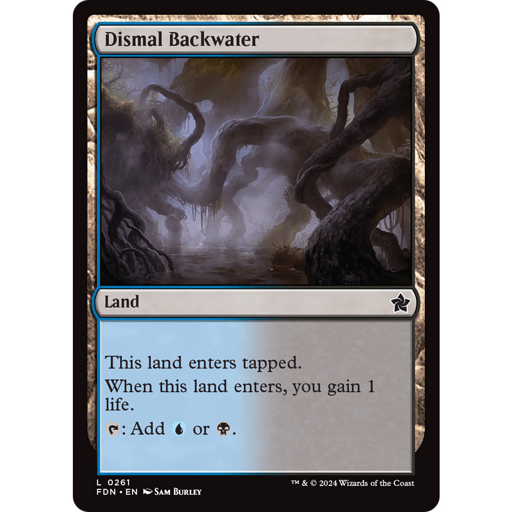 Dismal Backwater (Foundations) Light Play Foil