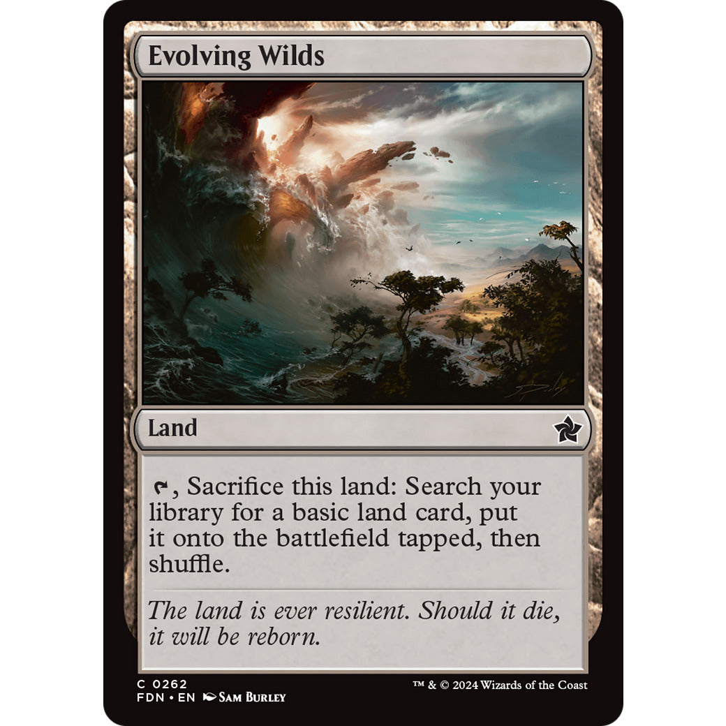 Evolving Wilds (Foundations) Light Play Foil