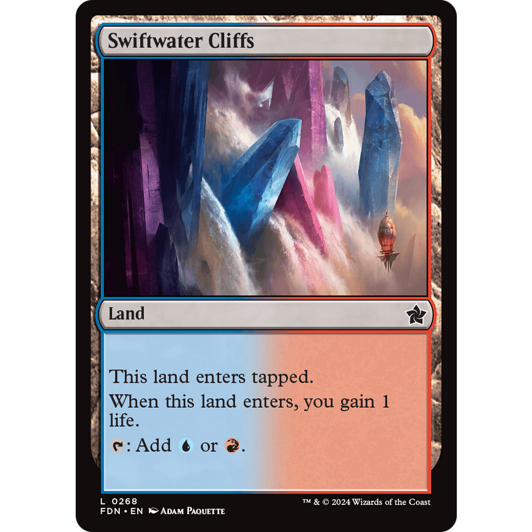 Swiftwater Cliffs (Foundations) Near Mint Foil