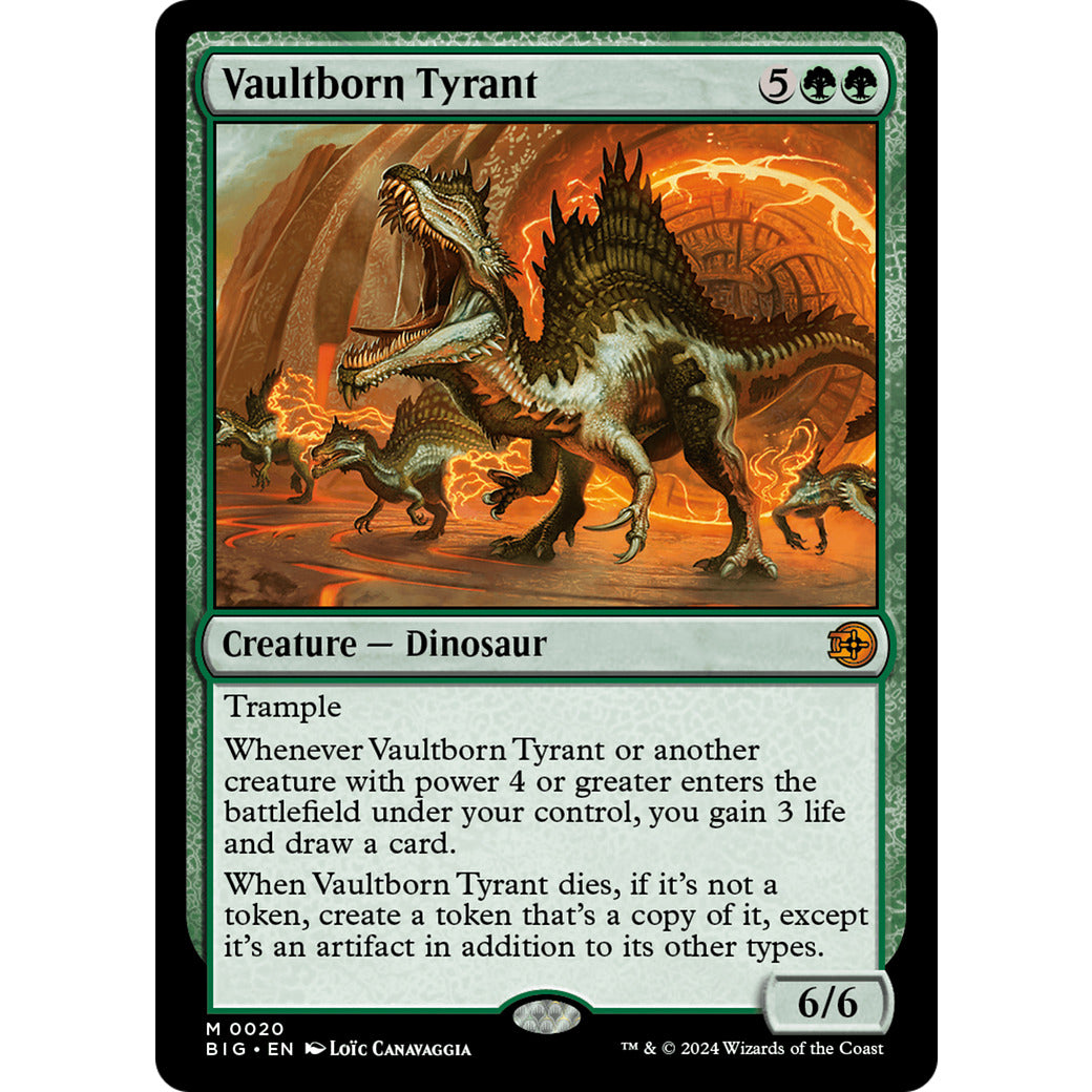 Vaultborn Tyrant (Outlaws of Thunder Junction: The Big Score) Near Mint